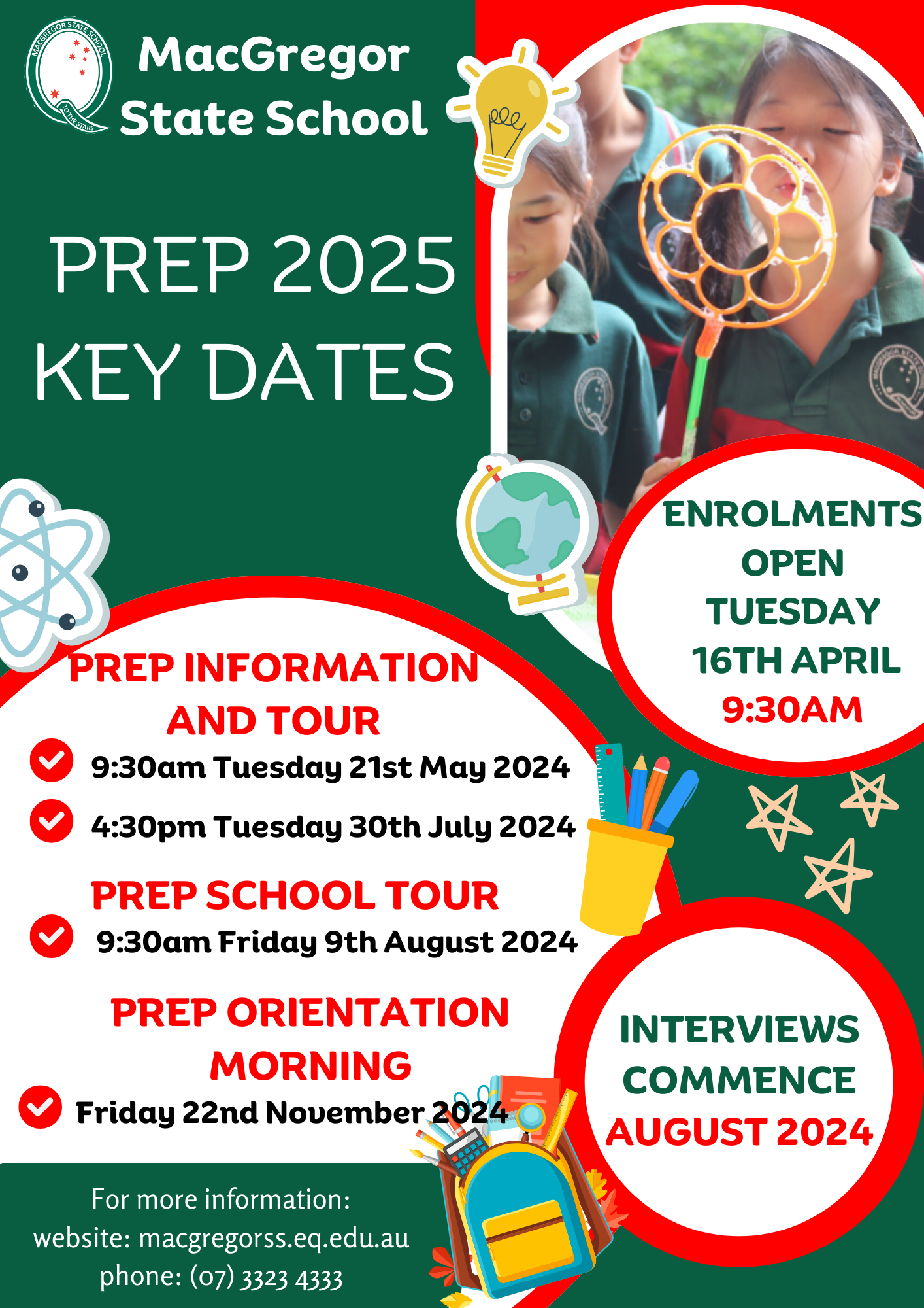 2025 Prep Key Dates